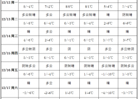 冷空氣波動劇烈 溫度降至零下 ()